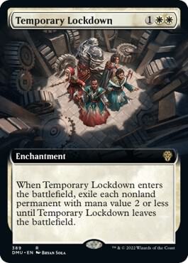 Temporary Lockdown (Extended Art) | Dominaria United #389