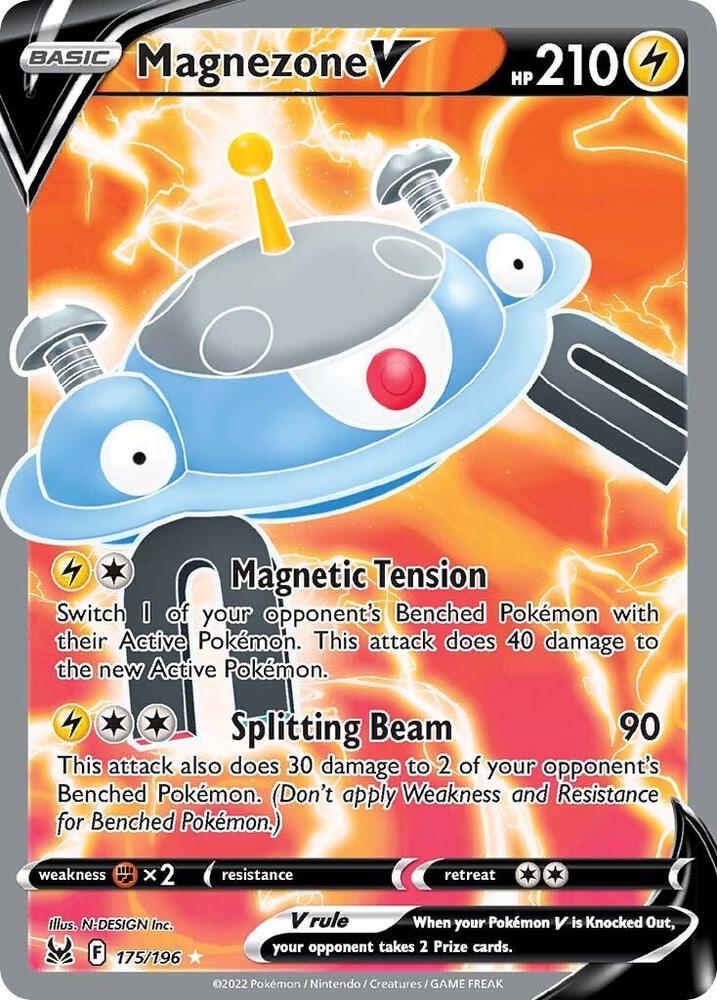 Magnezone V (Full Art) | SWSH11: Lost Origin #175/196