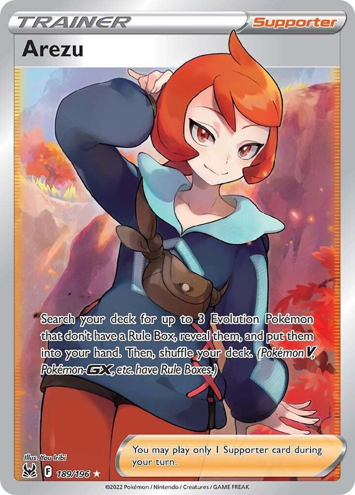 Arezu (Full Art) | SWSH11: Lost Origin #189/196