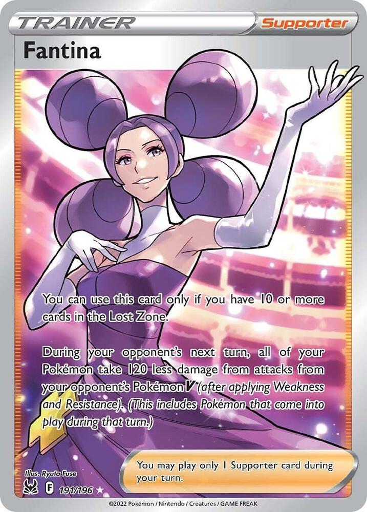 Fantina (Full Art) | SWSH11: Lost Origin #191/196