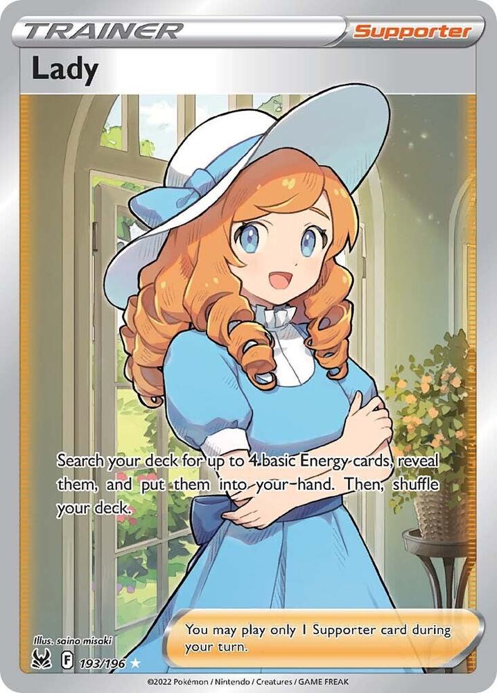 Lady (Full Art) | SWSH11: Lost Origin #193/196