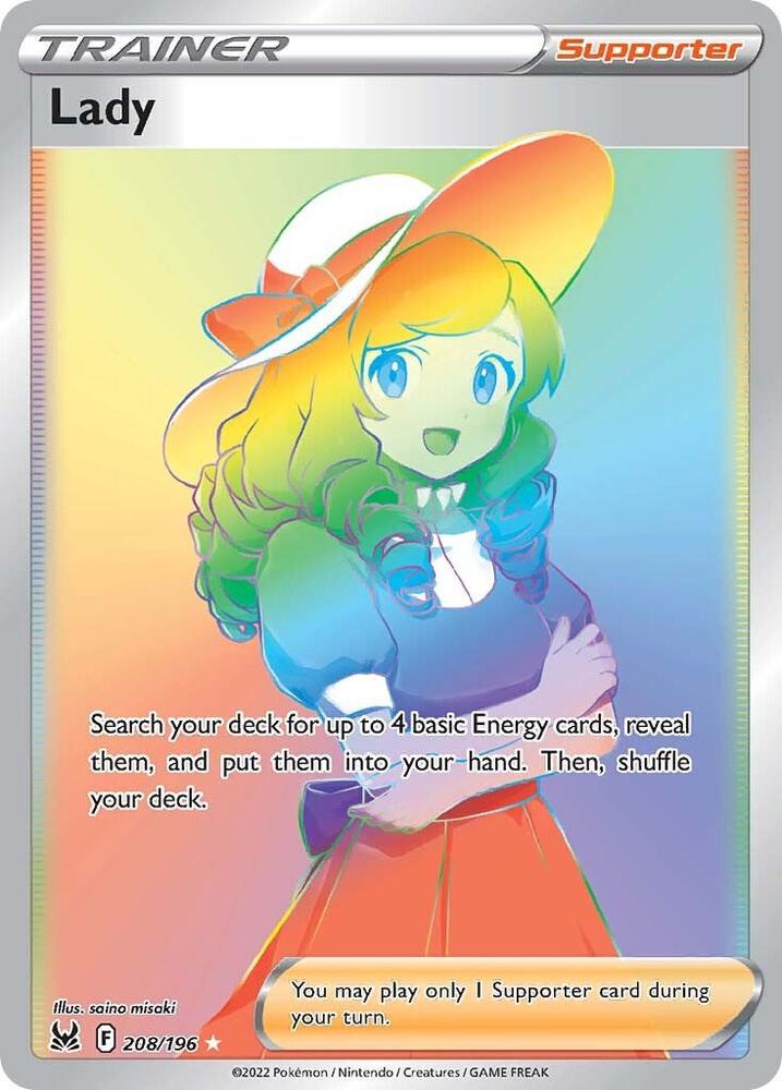 Lady (Secret) | SWSH11: Lost Origin #208/196