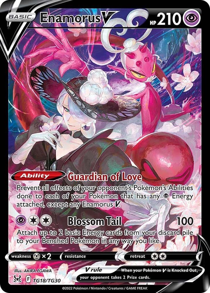 Enamorus V | SWSH11: Lost Origin Trainer Gallery #TG18/TG30
