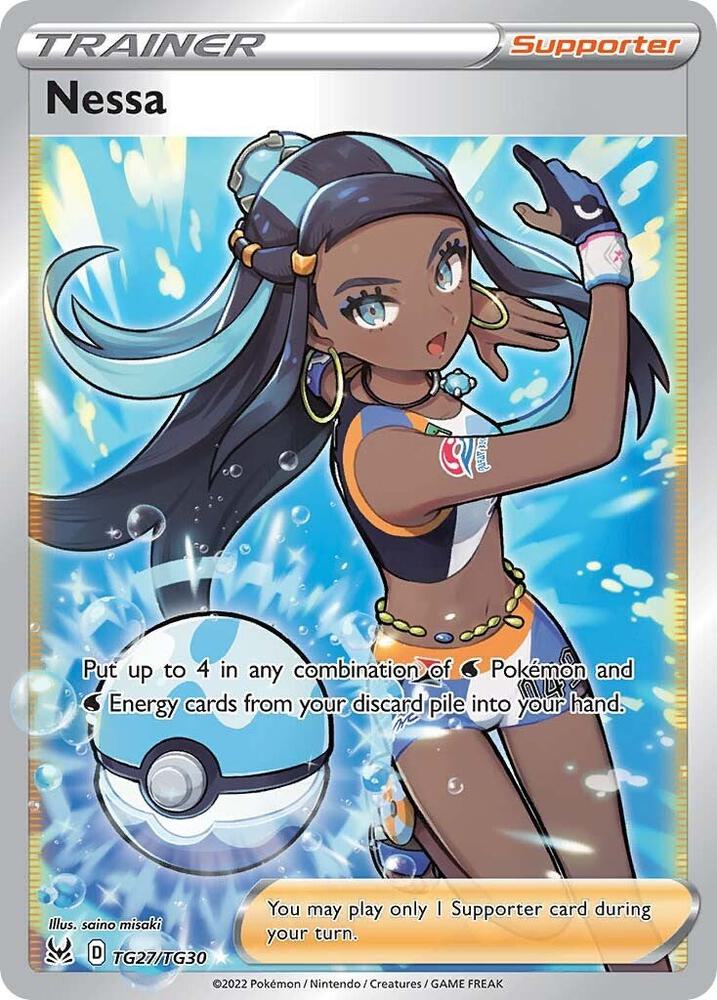 Nessa | SWSH11: Lost Origin Trainer Gallery #TG27/TG30