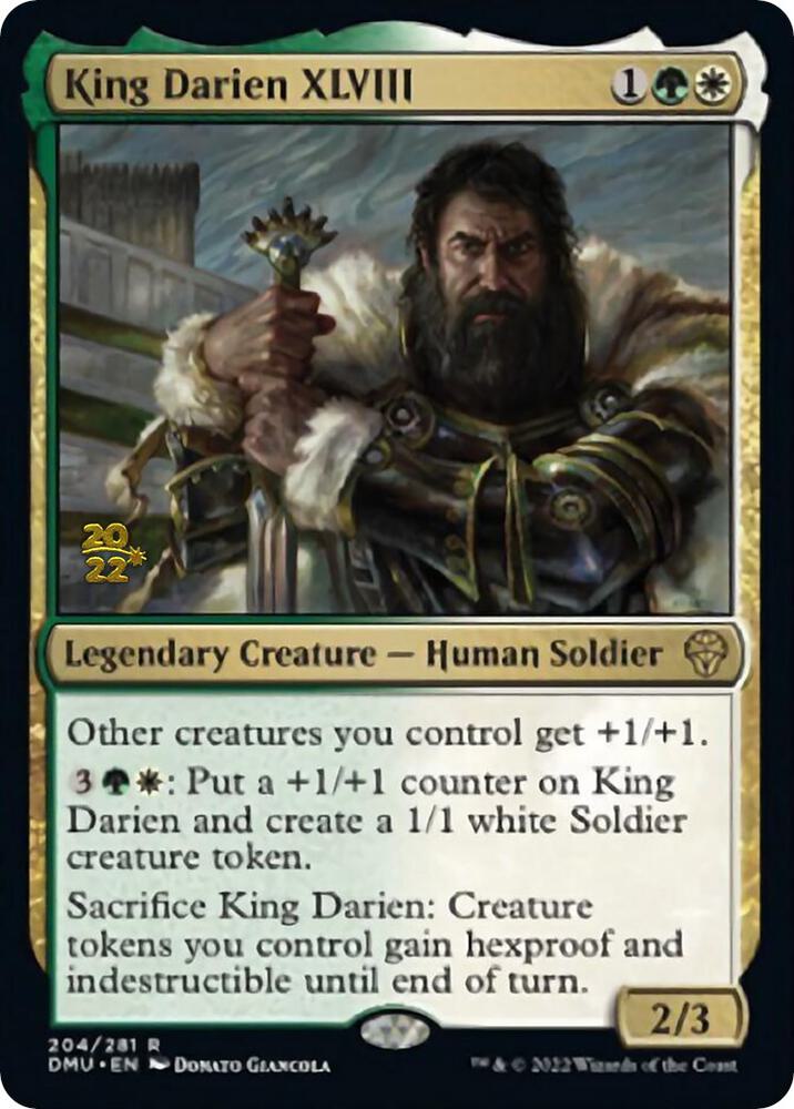 King Darien XLVIII | Prerelease Cards #204
