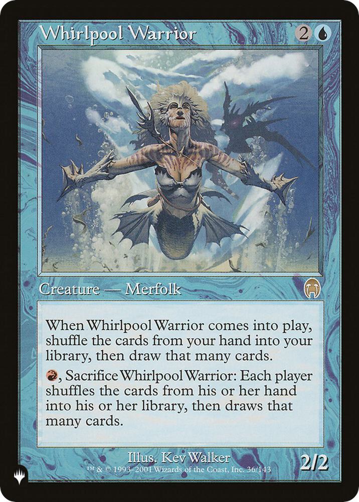 Whirlpool Warrior | The List Reprints #36/143