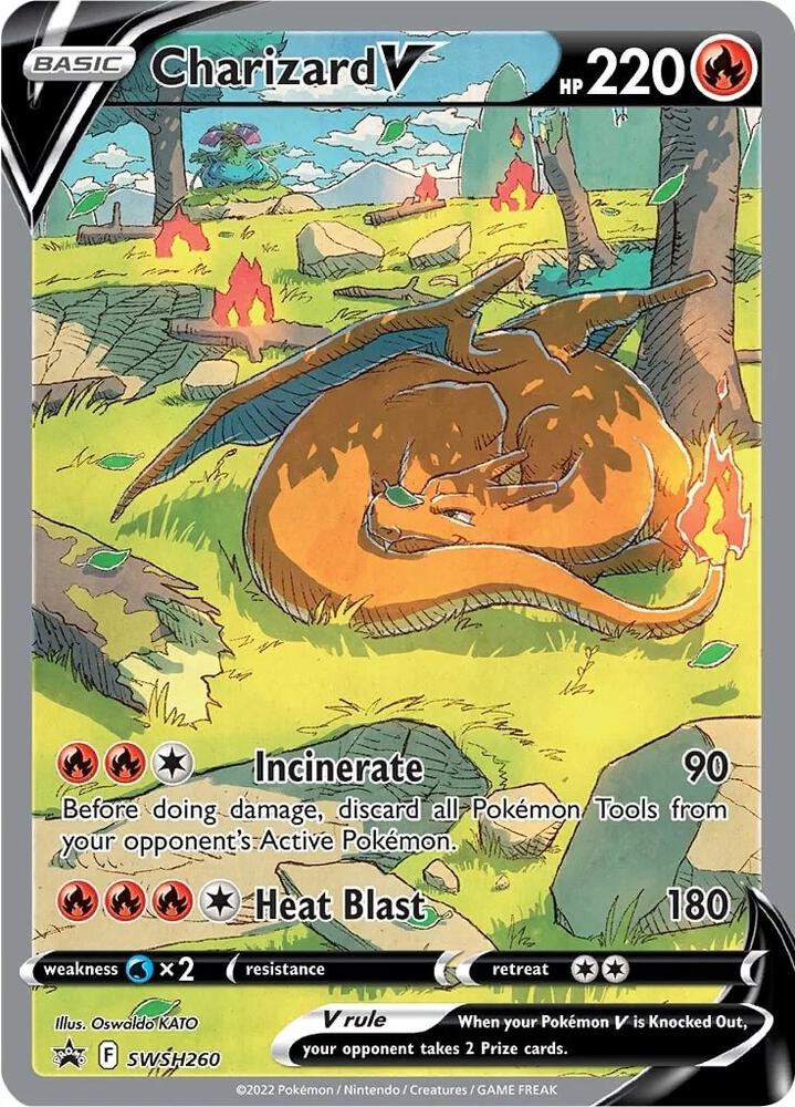 Charizard V - SWSH260 | SWSH: Sword & Shield Promo Cards #SWSH260