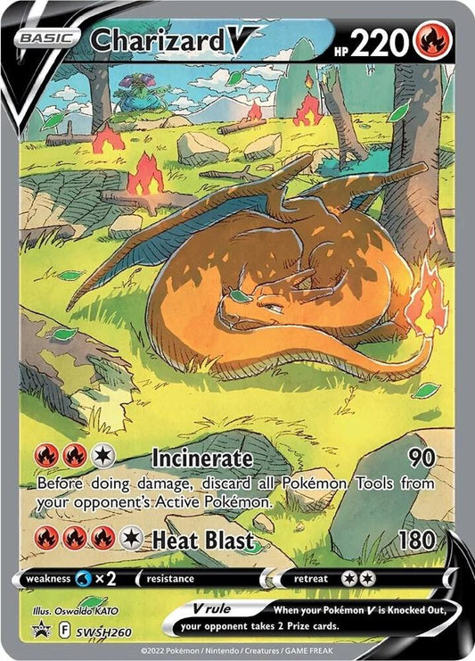Charizard V - SWSH260 | SWSH: Sword & Shield Promo Cards #SWSH260