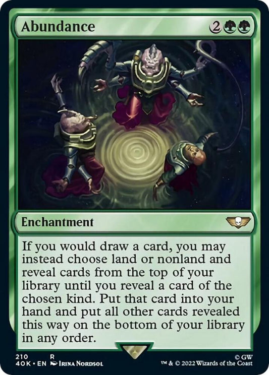 Abundance (Surge Foil) | Universes Beyond: Warhammer 40,000 #210