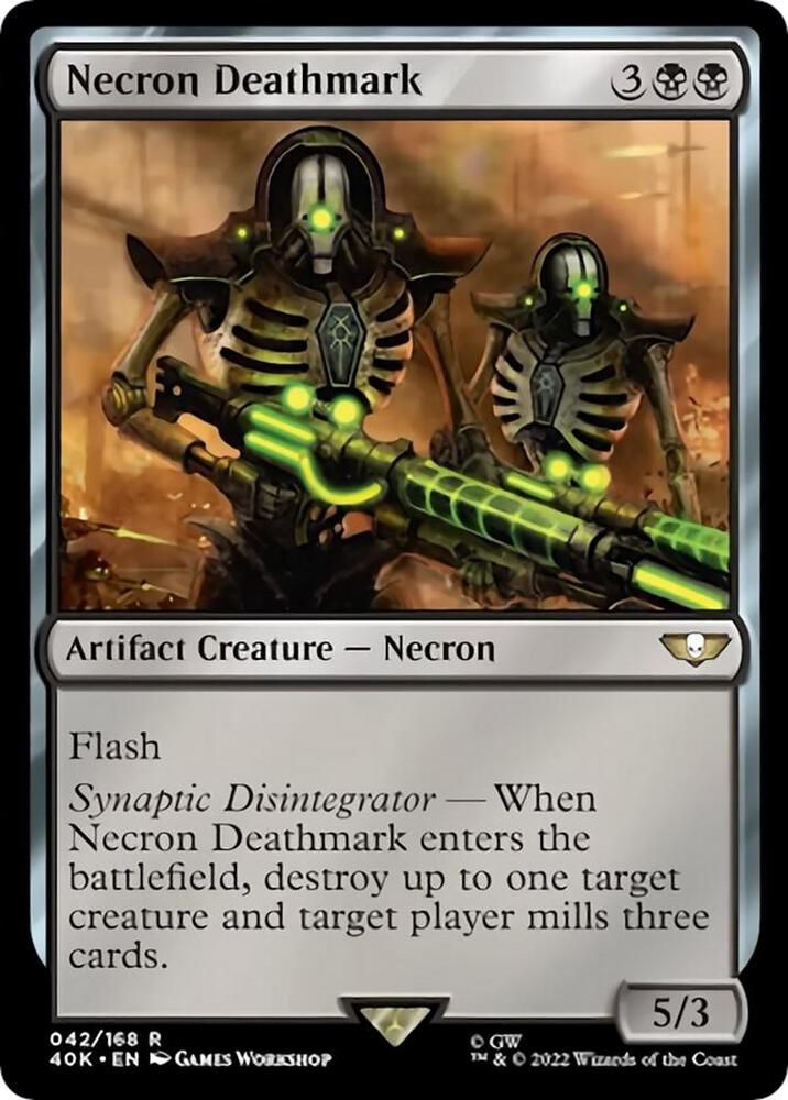 Necron Deathmark (Surge Foil) | Universes Beyond: Warhammer 40,000 #42