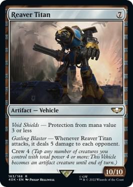 Reaver Titan | Universes Beyond: Warhammer 40,000 #163