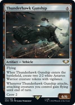 Thunderhawk Gunship | Universes Beyond: Warhammer 40,000 #167