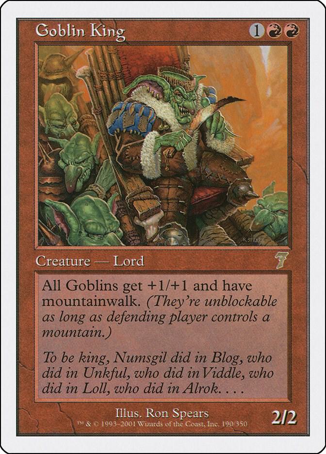 Goblin King | 7th Edition #190