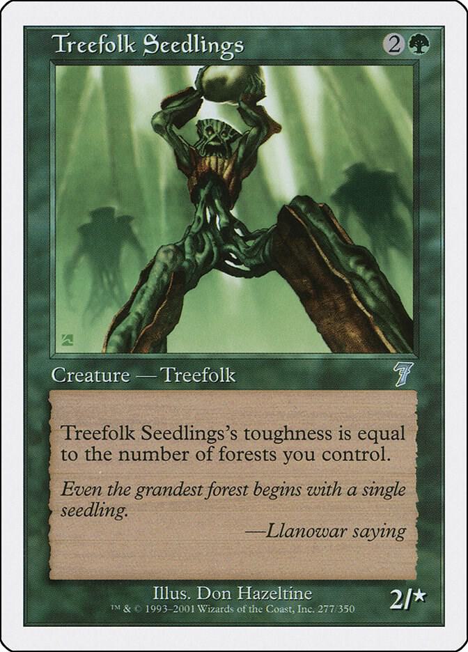 Treefolk Seedlings | 7th Edition #277