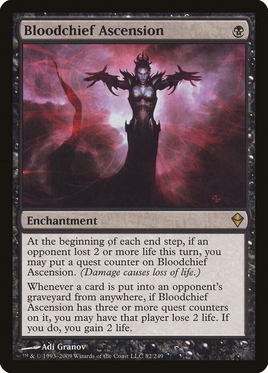 Bloodchief Ascension | Zendikar #82