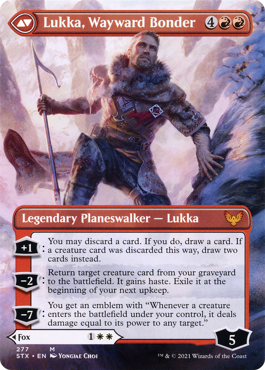 Mila, Crafty Companion // Lukka, Wayward Bonder | Strixhaven: School of Mages #277