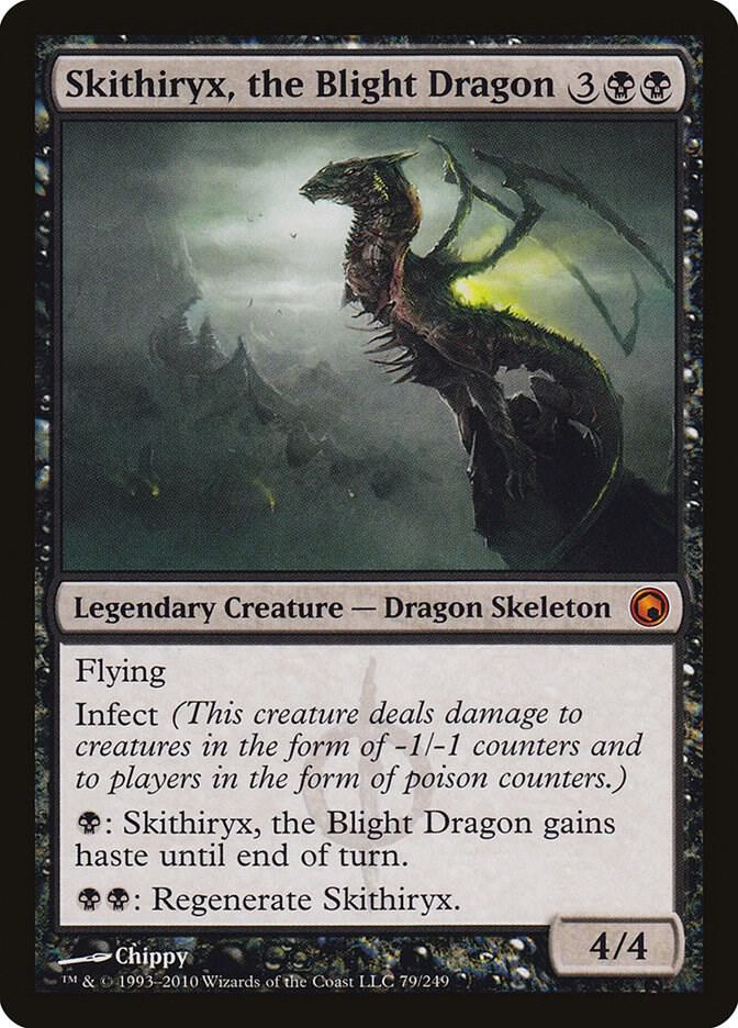 Skithiryx, the Blight Dragon | Scars of Mirrodin #79