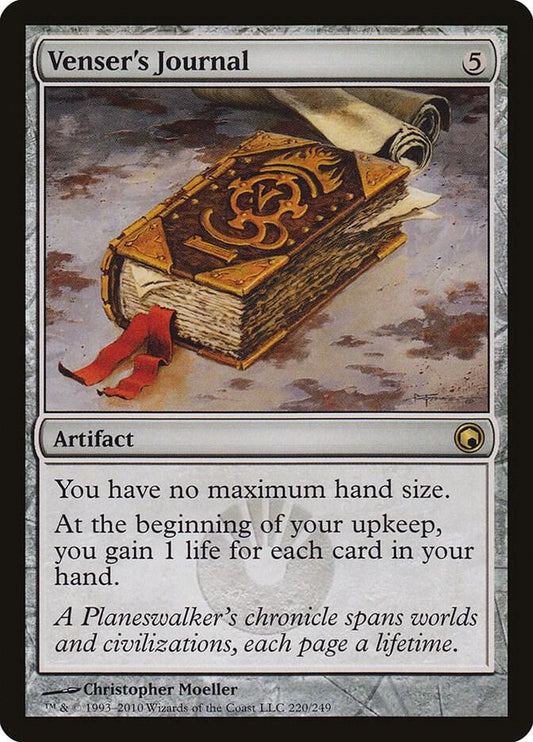 Venser's Journal | Scars of Mirrodin #220