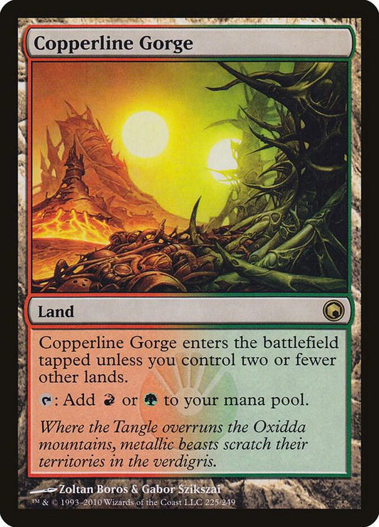 Copperline Gorge | Scars of Mirrodin #225
