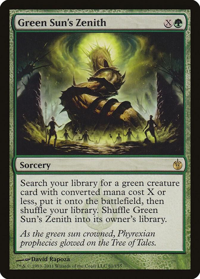 Green Sun's Zenith | Mirrodin Besieged #81