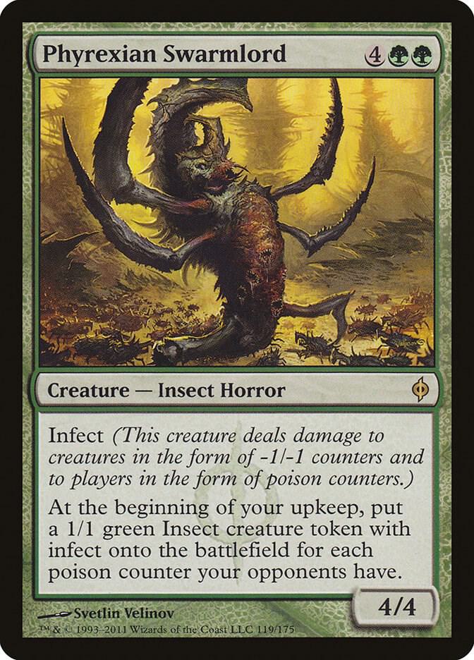 Phyrexian Swarmlord | New Phyrexia #119