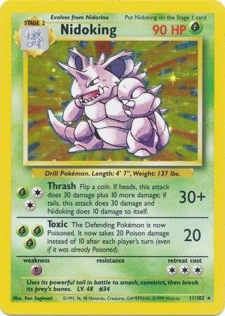 Nidoking | Base Set #011/102