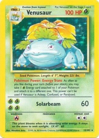 Venusaur | Base Set #015/102