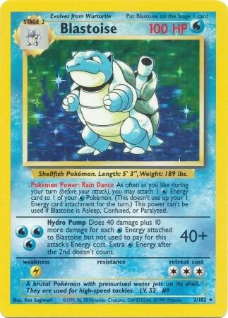 Blastoise | Base Set #002/102