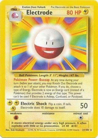 Electrode | Base Set #021/102