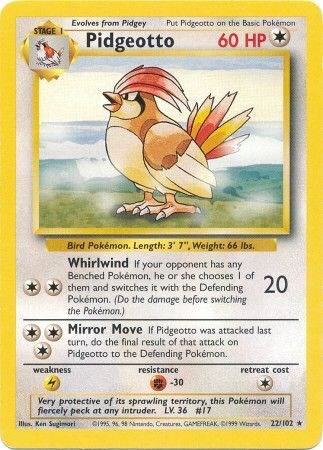 Pidgeotto | Base Set #022/102
