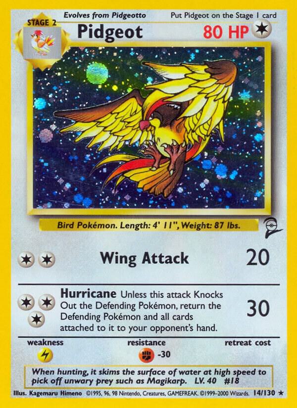 Pidgeot | Base Set 2 #014/130