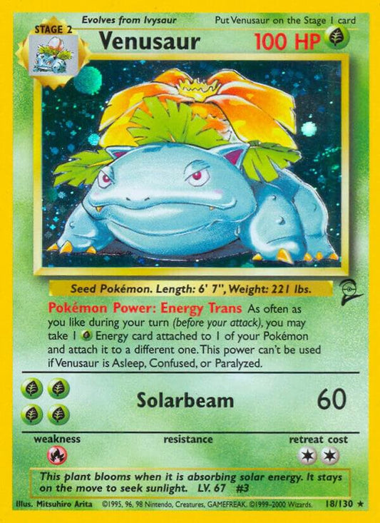 Venusaur | Base Set 2 #018/130