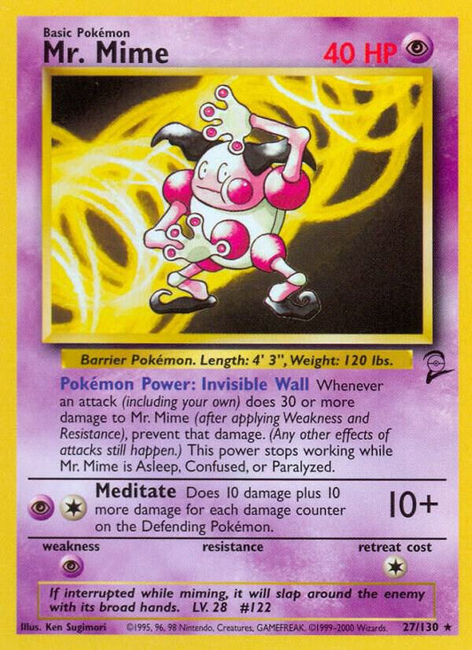 Mr. Mime | Base Set 2 #027/130