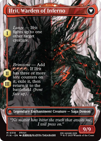 Clive, Ifrit's Dominant // Ifrit, Warden of Inferno | FINAL FANTASY #318