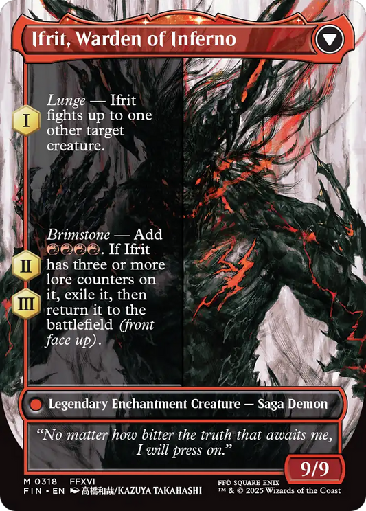 Clive, Ifrit's Dominant // Ifrit, Warden of Inferno | FINAL FANTASY #318