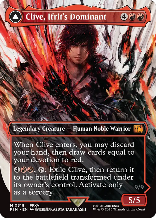 Clive, Ifrit's Dominant // Ifrit, Warden of Inferno | FINAL FANTASY #318