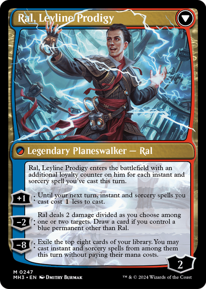 Ral, Monsoon Mage // Ral, Leyline Prodigy | Modern Horizons 3 #247