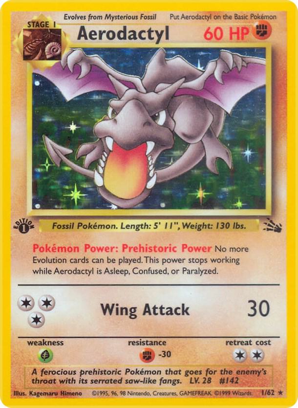 Aerodactyl (1) | Fossil #01/62
