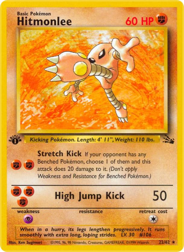Hitmonlee (22) | Fossil #22/62