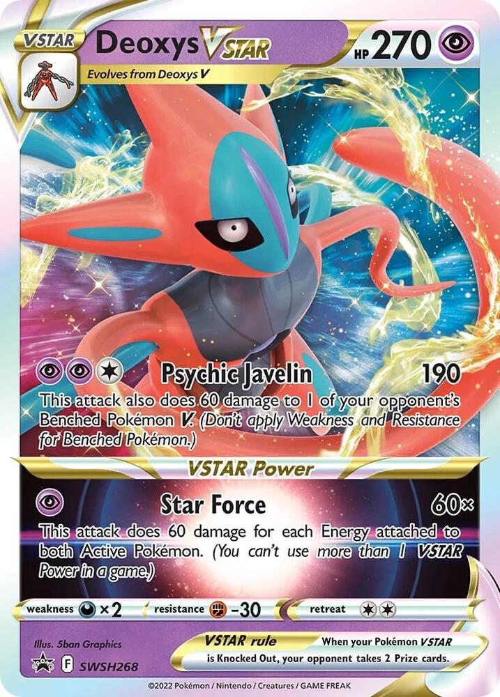 Deoxys VSTAR - SWSH268 | SWSH: Sword & Shield Promo Cards #SWSH268