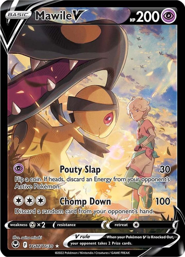 Mawile V | SWSH12: Silver Tempest Trainer Gallery #TG17/TG30