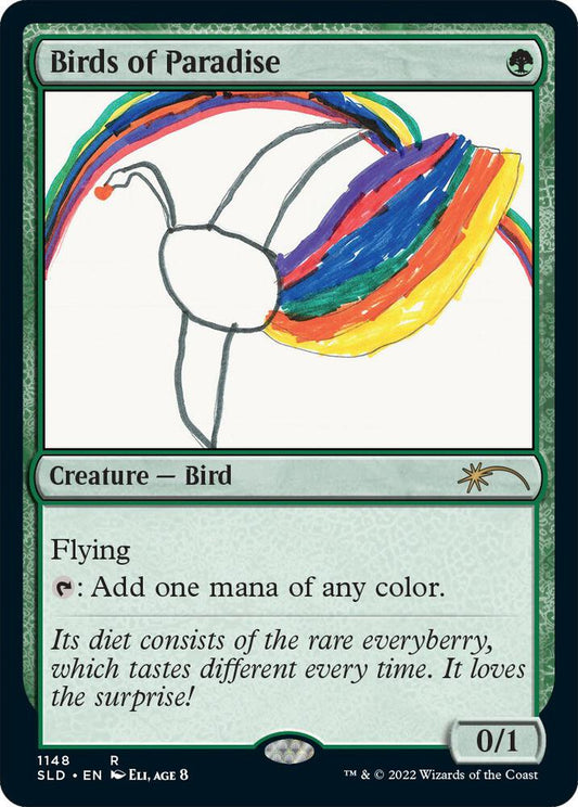Birds of Paradise (1148) | Secret Lair Drop Series #1148