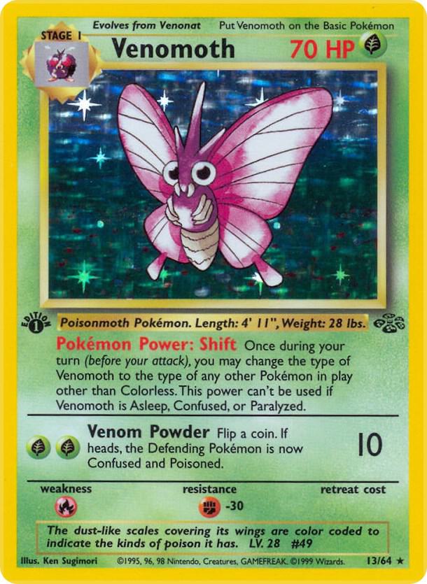 Venomoth (13) | Jungle #13/64