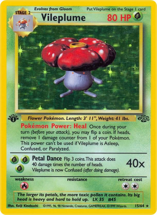 Vileplume (15) | Jungle #15/64