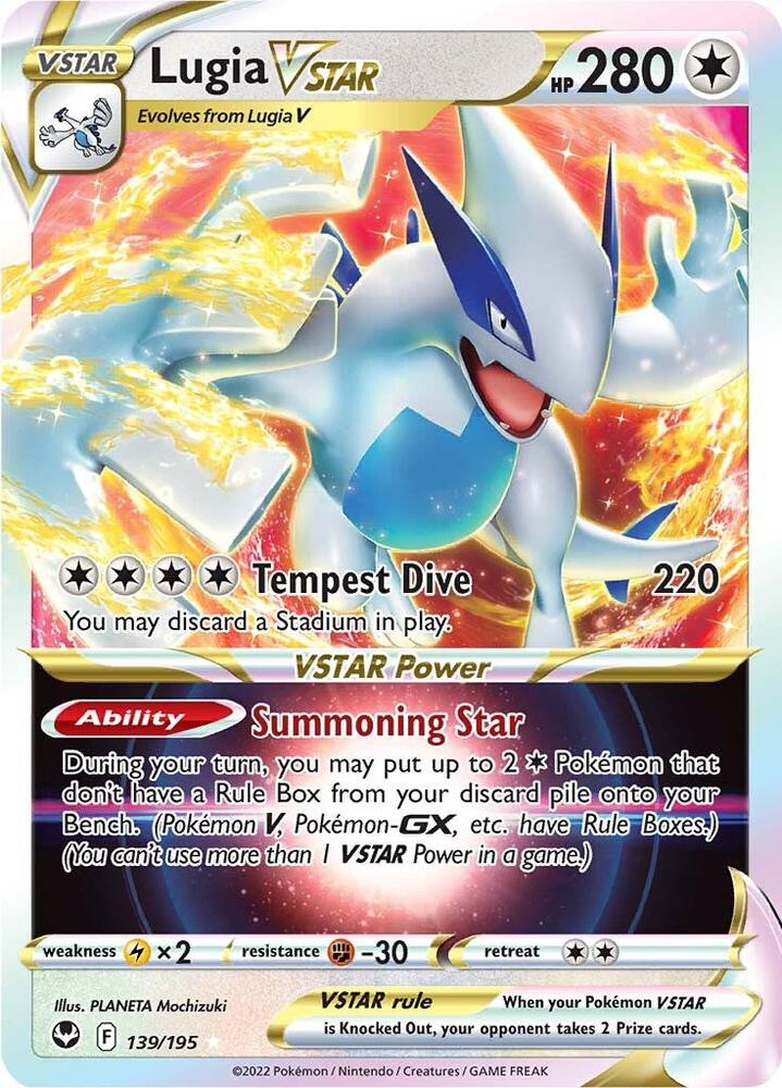Lugia VSTAR | SWSH12: Silver Tempest #139/195