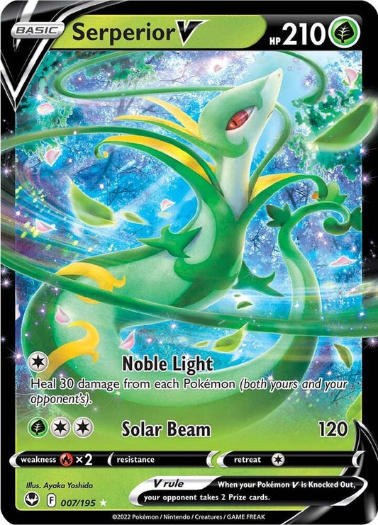 Serperior V | SWSH12: Silver Tempest #007/195