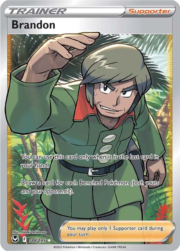 Brandon (Full Art) | SWSH12: Silver Tempest #188/195