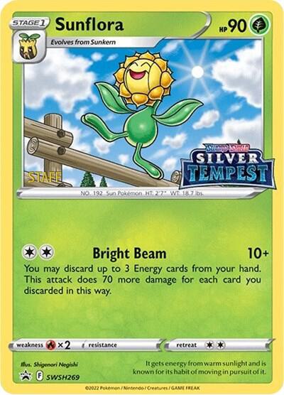 Sunflora - SWSH269 (Prerelease) [STAFF] | SWSH: Sword & Shield Promo Cards #SWSH269