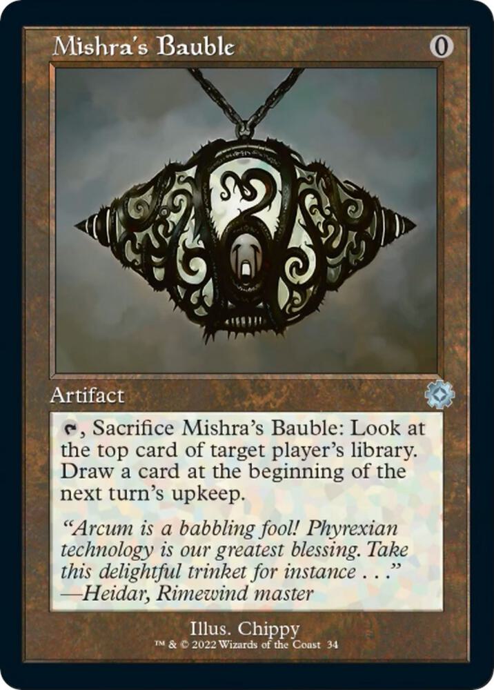 Mishra's Bauble | The Brothers' War: Retro Frame Artifacts #34
