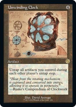 Unwinding Clock (Schematic) | The Brothers' War: Retro Frame Artifacts #124